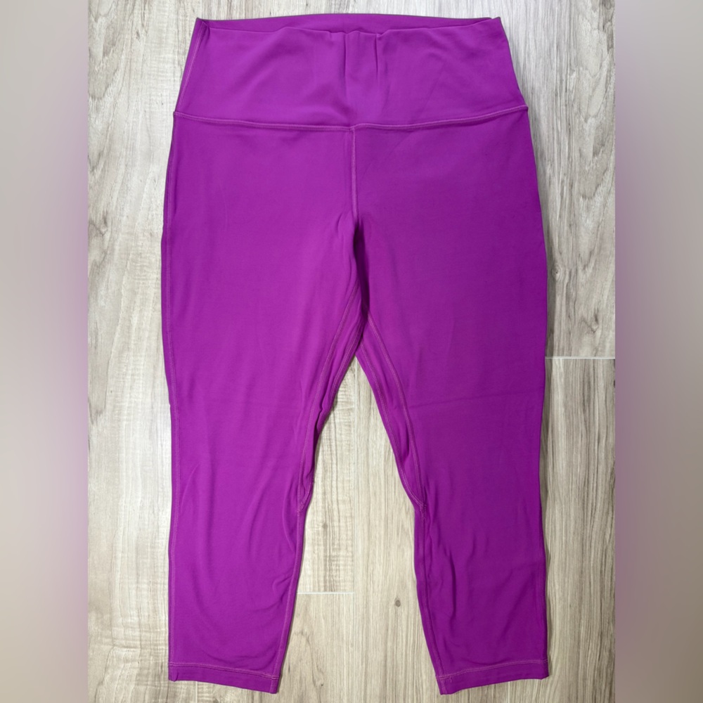 Lululemon Vibrant Purple High-Waisted Leggings